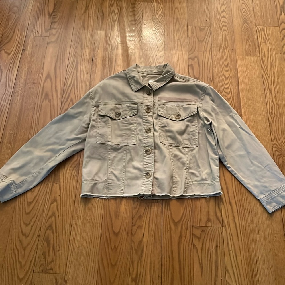 Kenzie jeans tan women’s Shacket